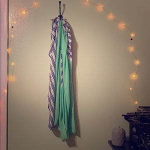 Blue, White & Green GAP Infinity Scarf